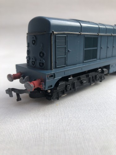 Hornby Dublo 31030 3-Rail OO Gauge BR Class 20 Diesel Blue Repaint VGC & Runner - Picture 4 of 16