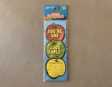 Student Award Coupon, Includes 20 Coupons, Each 2 1/2” X 7 1/2”, New In Package!