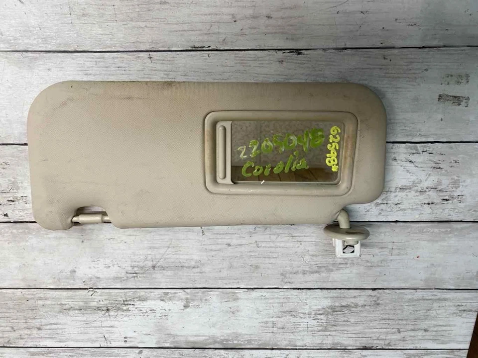 Parasol Toyota Corolla 2019 2022 lado del conductor izquierdo conjunto gris OEM 7432012J40C0 Foto 3 de 4