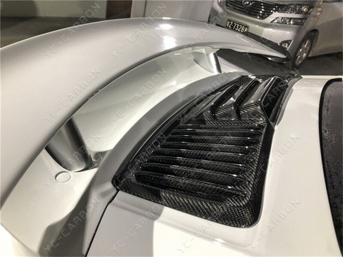 Carbon Turbo-Style Vent Louver for 2016-2018 Porsche 911 991.2 All Models - Picture 23 of 24