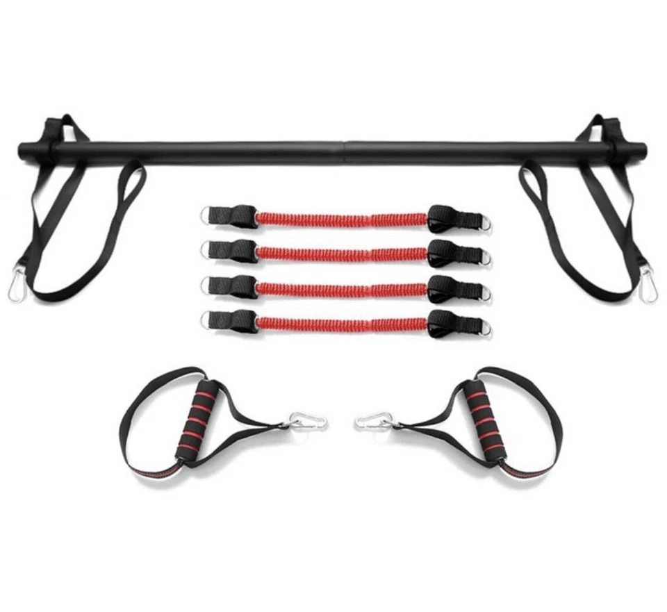 Portable Detachable Pilates Bar Kit With Resistance Bands For Yoga Pilates  - Image 2 of 4
