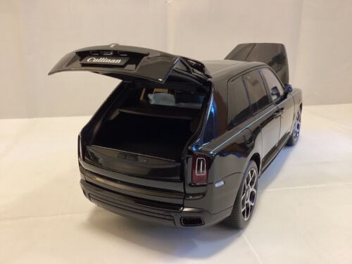 Rolls-Royce Cullinan 1/18, black, schwarz metallic, turquoise,like Kyosho in Box - Foto 17 di 21