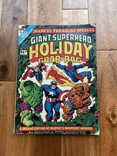 Vintage 1974 Marvel Treasury Special Giant Superhero Holiday Grab Bag