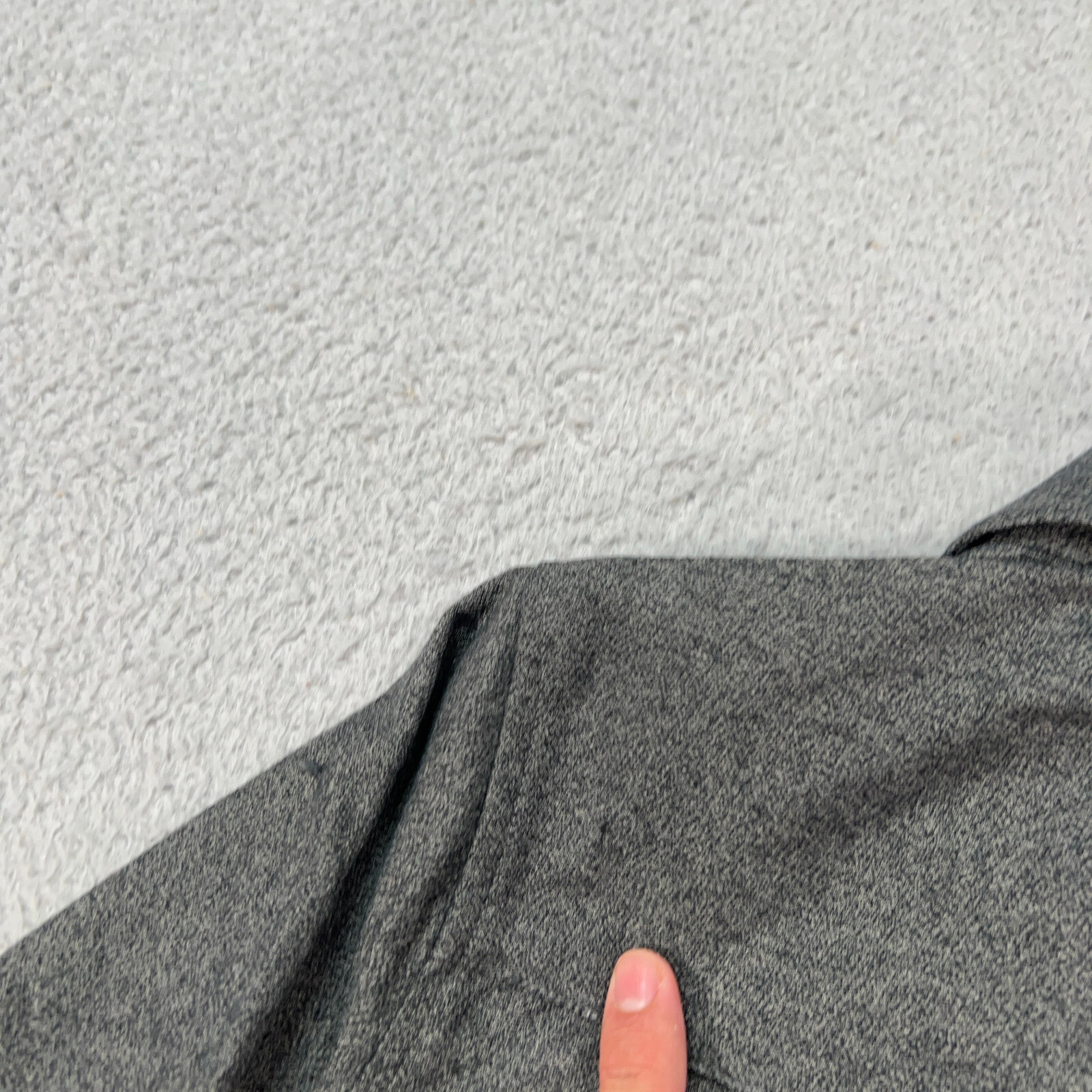 Dixxon Shirt Womens Small Gray Solid Button Up Ob… - image 9