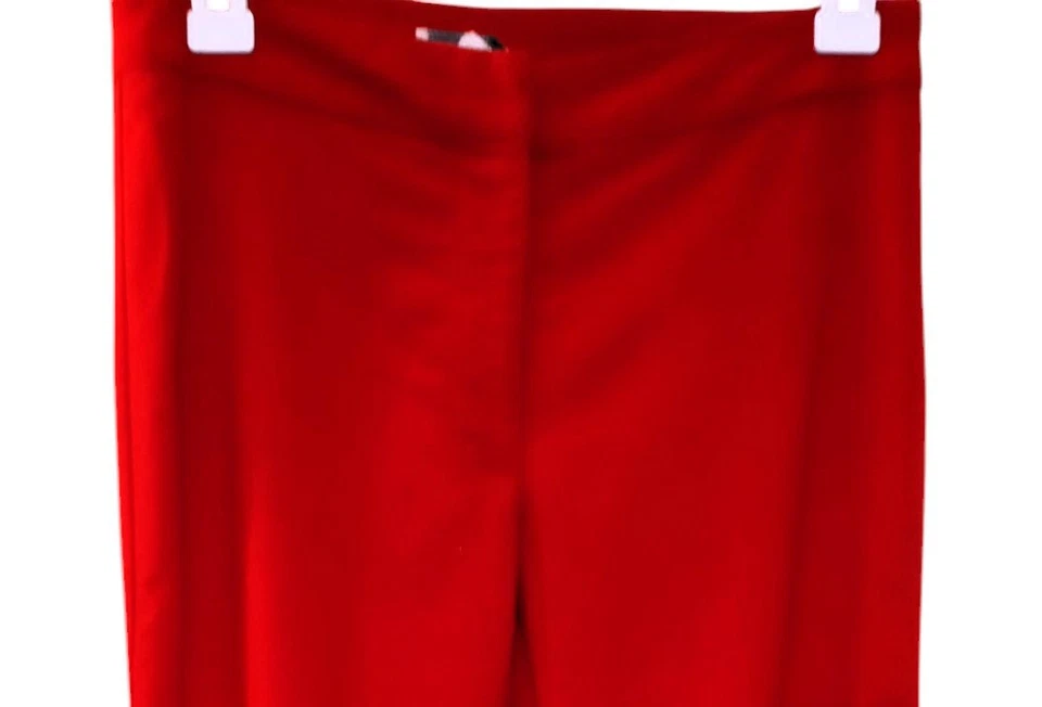 Pantalones hipster rojos vintage XOXO para mujer talla 5-6 buen estado bonitos 31" X 19" Foto 2 de 4