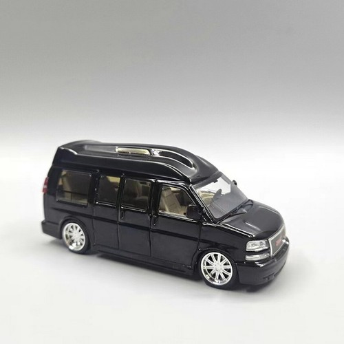 GOC 1/64 Scale GMC SAVANA Cargo Van Diecast Car Model Toy Collection Gift - 第 2/5 張圖片