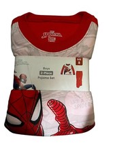 New-Marvel- Spiderman Fleece Pajama Set -PJs 2-Piece -Sleepwear, 8