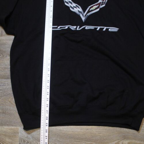 Lizenzierter Chevy Corvette schwarzer Hoodie Pullover GM JH Design - Herren Größe XL - Bild 4 von 7
