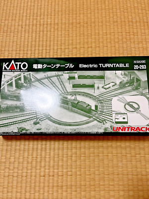 KATO Unitrack Electric Turntable 20-283 Steam locomotive structure N Scale Toy