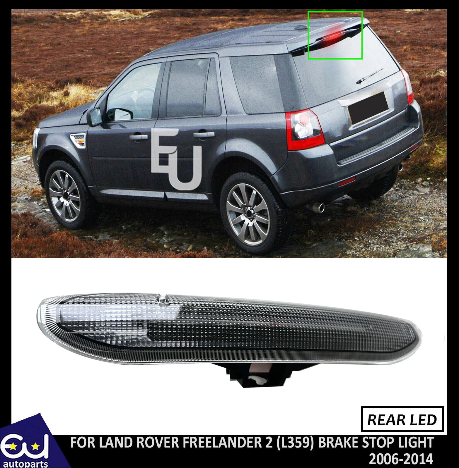 カーアクセサリー Compatible With Land For Rover For Freelander 2 2.0T 2014カーアクセサリー  Compatible Compatible With Land For Rover For Freelander 2 LR2 2007-2015 車用ハイ