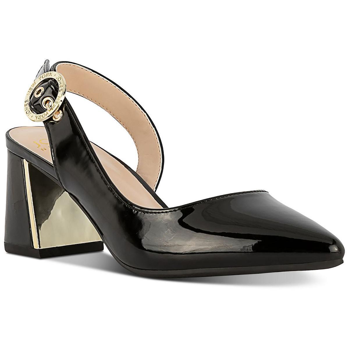 Женские туфли Jones New York Candree черного цвета на блочном каблуке 8 средних размеров B M BHFO 8051 7690₽