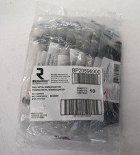 Lot of 10 Richelieu Contemporary Cabinet Pulls Matte black 3-3/4" BP20596900