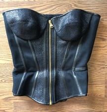 VERSACE Resort 2012 Runway BUSTIER CORSET TOP IT 38