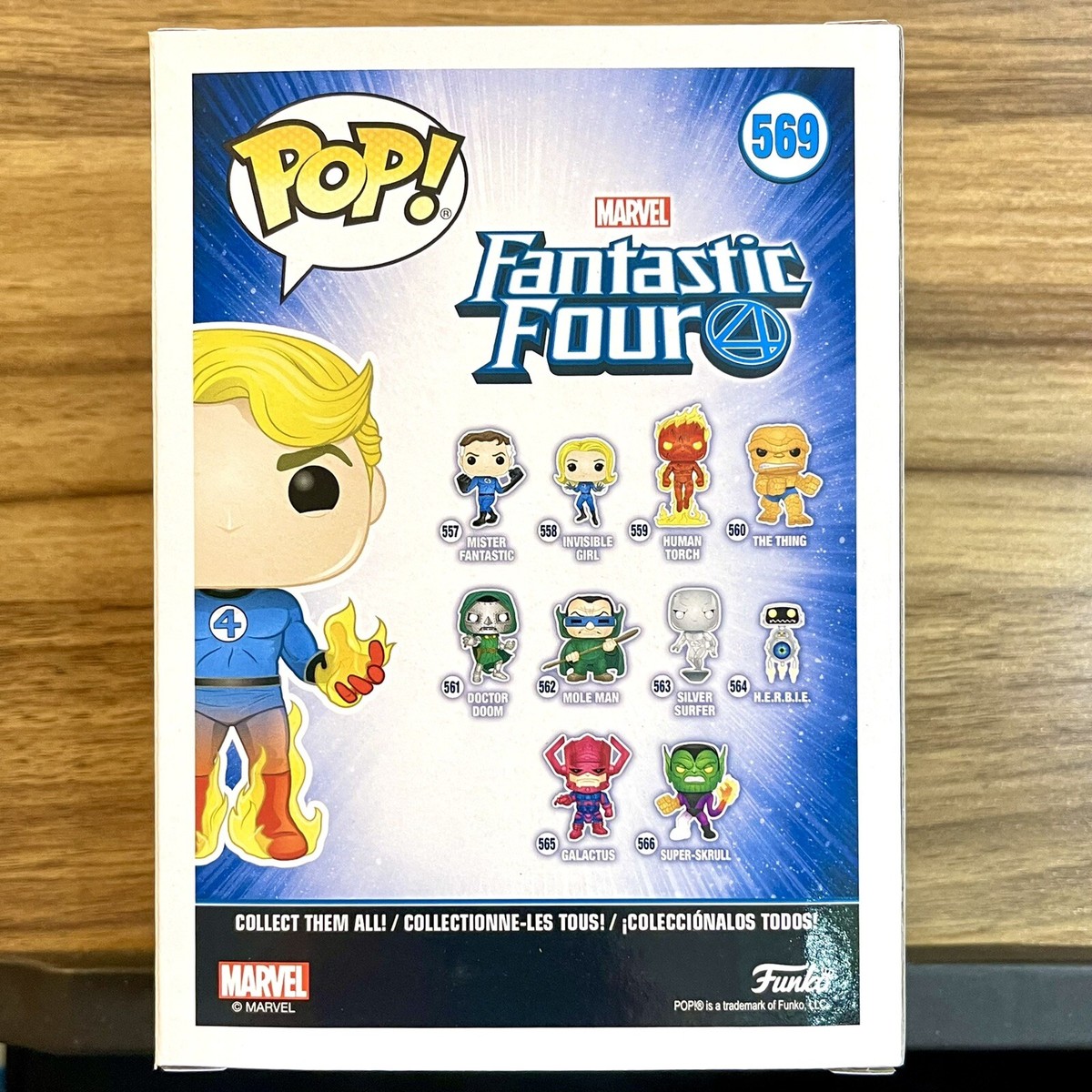 Human Touch Funko Pop! #569 Marvel Fantastic Four Hot Topic