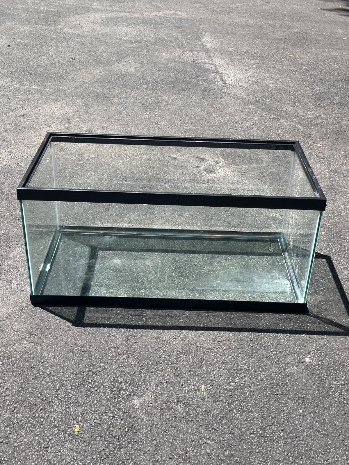 42 Gallon Large Glass Aquarium Fish Tank with LED Lighting  