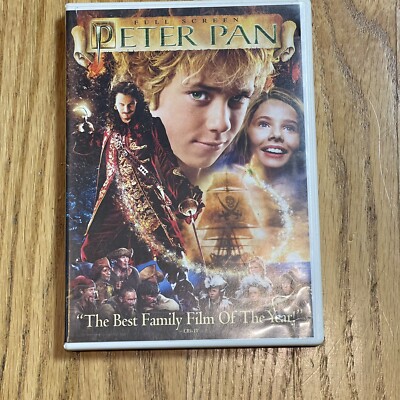 Peter Pan Dvd 2004 Fullscreen Edition DVD Live Action