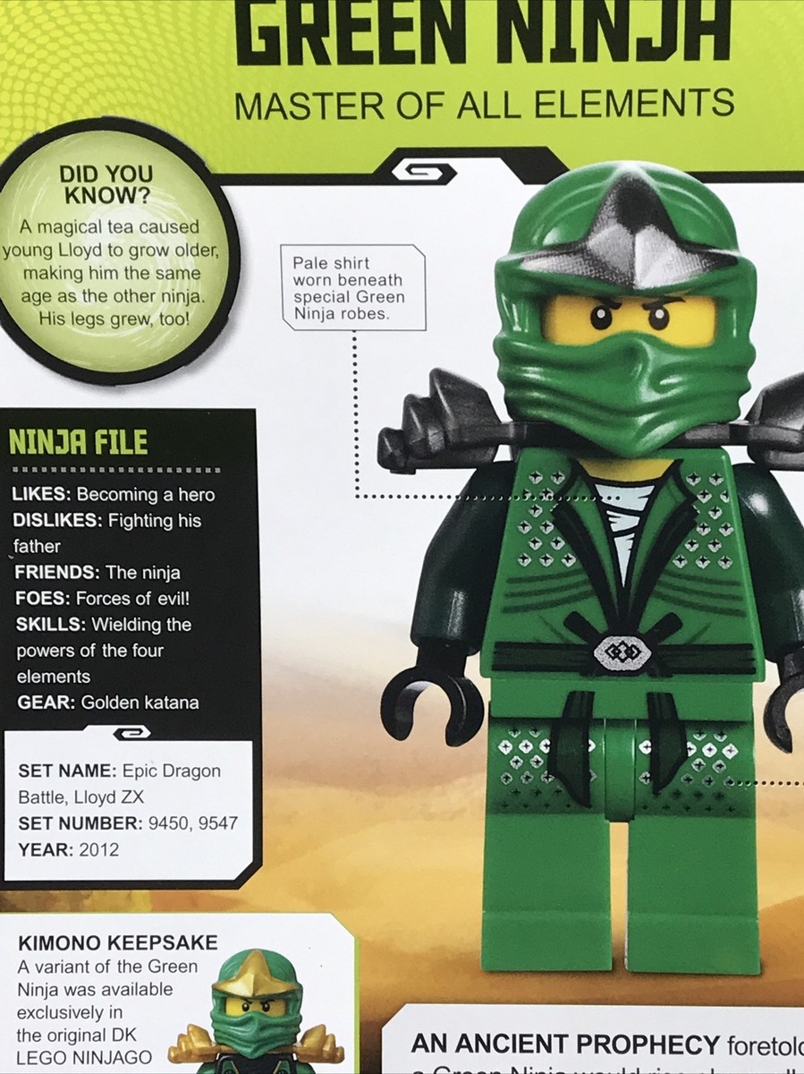 Original Green Ninja Original Green Ninjago Minifigure LEGO
