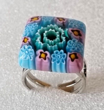 italy ring murano glass