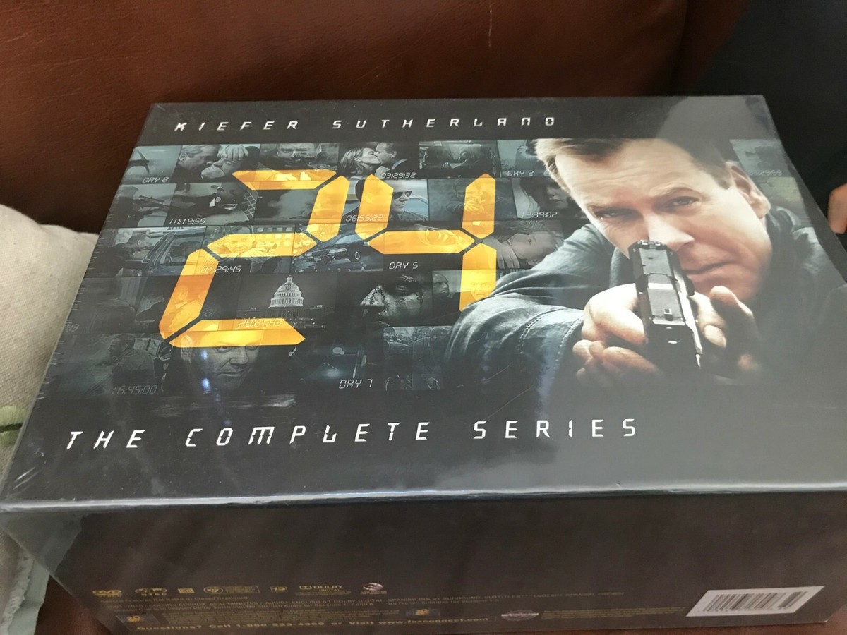 24: The Complete Series (DVD, 2010, 55-Disc Set) *RARE* Kiefer