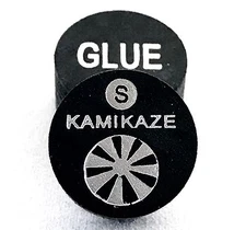 Kamikaze Black Layered Cue Tips  14 MM  (Soft) (1 Tip)  Fast Shipping.....