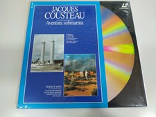 Jacques Cousteau Tierra Salvaje Tasmania Kakadu Agua - LASERDISC LD - 2T