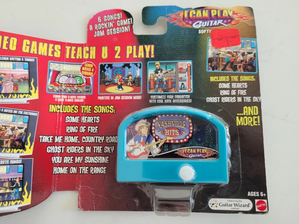 Lote de (6) cartuchos de software de guitarra I Can Play - Barbie, Bob Esponja - nuevos en paquete Foto 3 de 4