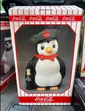 Coca-Cola Auth Collection 1997 Penguin Cookie Jar