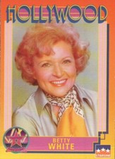 Betty White, Actress, Hollywood Walk of Fame Trading Card - NOT Postcard