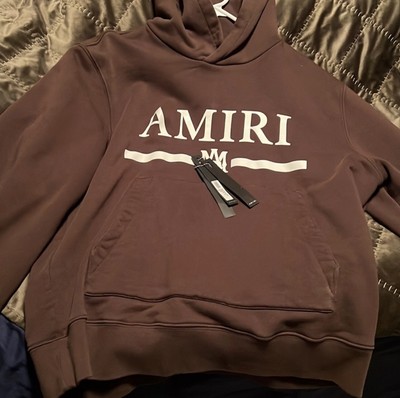 NWT Amiri MA CORE LOGO HOODIE White Hoodies & Sweatshirts Size L $1200
