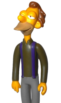 Figurine vintage simpsons world of springield Playmates 2000 Lenny