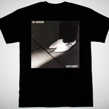 Joe Jackson Look Sharp shirt black short sleeve All sizes S-5Xl JJ4151