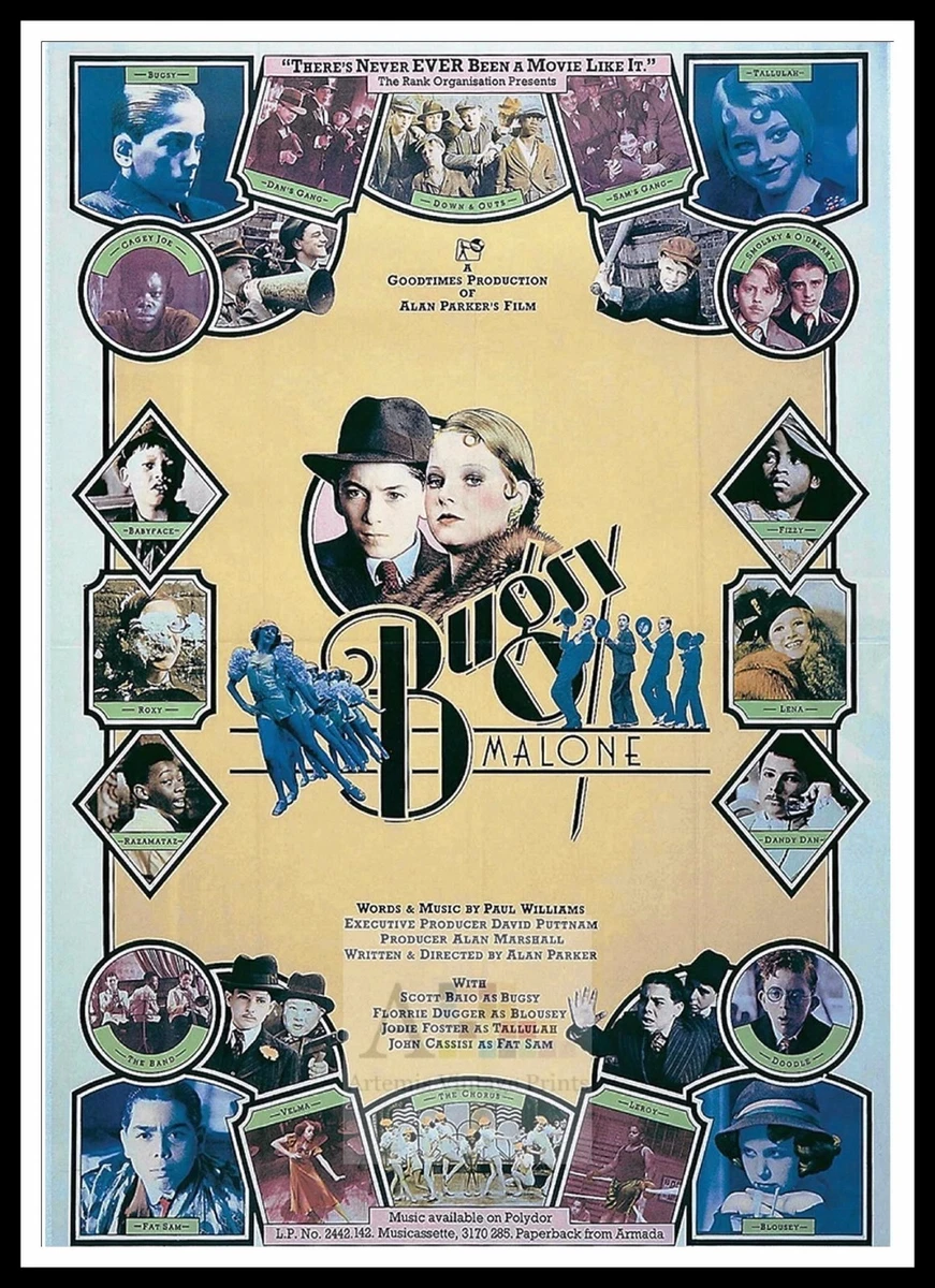 Bugsy Malone Movie Poster A1 A2 A3 | eBay