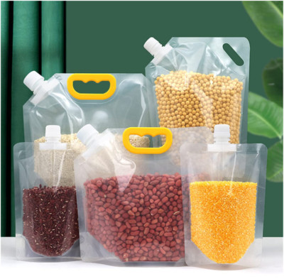 Grain Moisture-proof Sealed Bag, Transparent Grain Storage Suction Bags