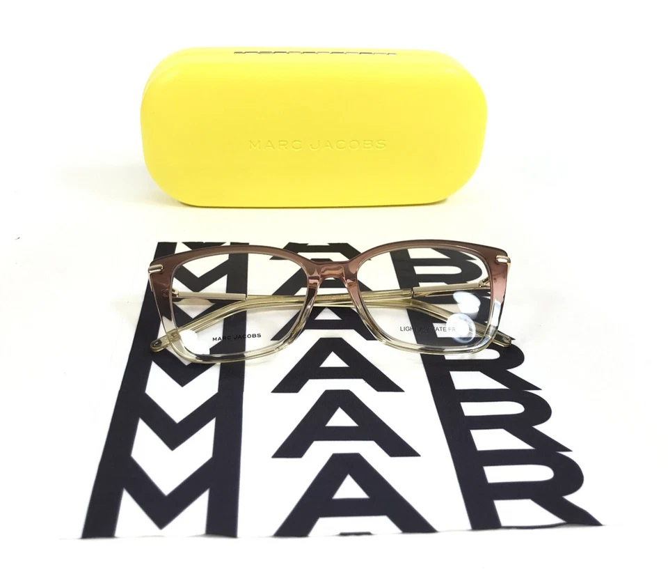 Marcos de gafas Marc Jacobs MARC 779 OMY degradado oro rosa ojo de gato 53-17-140 Foto 2 de 4