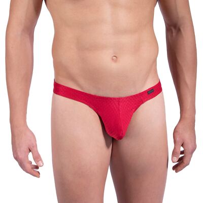 Olaf Benz RED 2312 Mini String mens underwear thong brief curvy pouch silky tiny