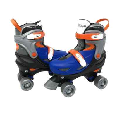Chicago Skates Quad Rollschuhe Verstellbar Junior In Blau, US 1-4/EU 34-37