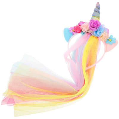 Bandeau En boutiques Maille Accessoire Coiffure Cheveux Licorne Bébé Enfant