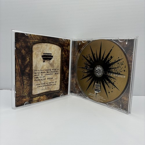 Into The Moat The Design CD Free Tracked Postage 2005 Metal Blade Records - Picture 5 of 5