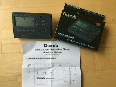 Cherub WST-520GB Stimmgerät für Gitarre und Bass  NEU
