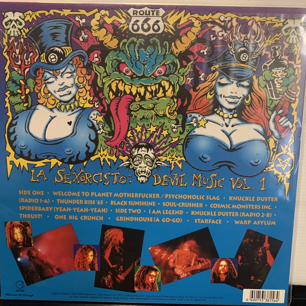 White Zombie – La Sexorcisto: Devil Music Vol. 1 LP 2012 Music On