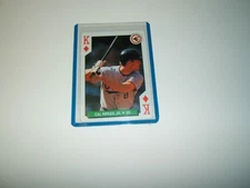 RARE CAL RIPKEN JR~92' THE US PLAYING CARD CO.~WELL CENTERED & MINT CONDITION~