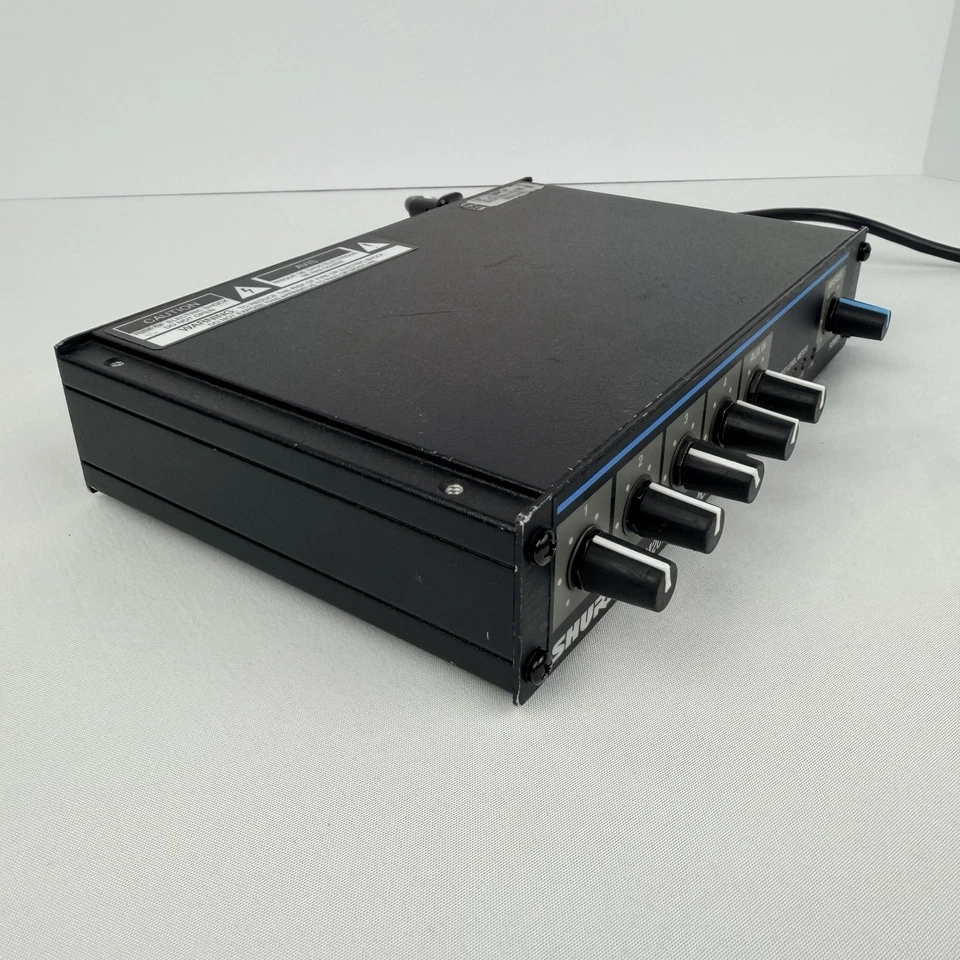 Shure SCM268 Microphone Mixer Tested Working - Image 3 of 4