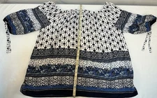 NAÏF Women’s Top Plus Size 2X floral Pullover New Naif Flower Shirt Beautiful