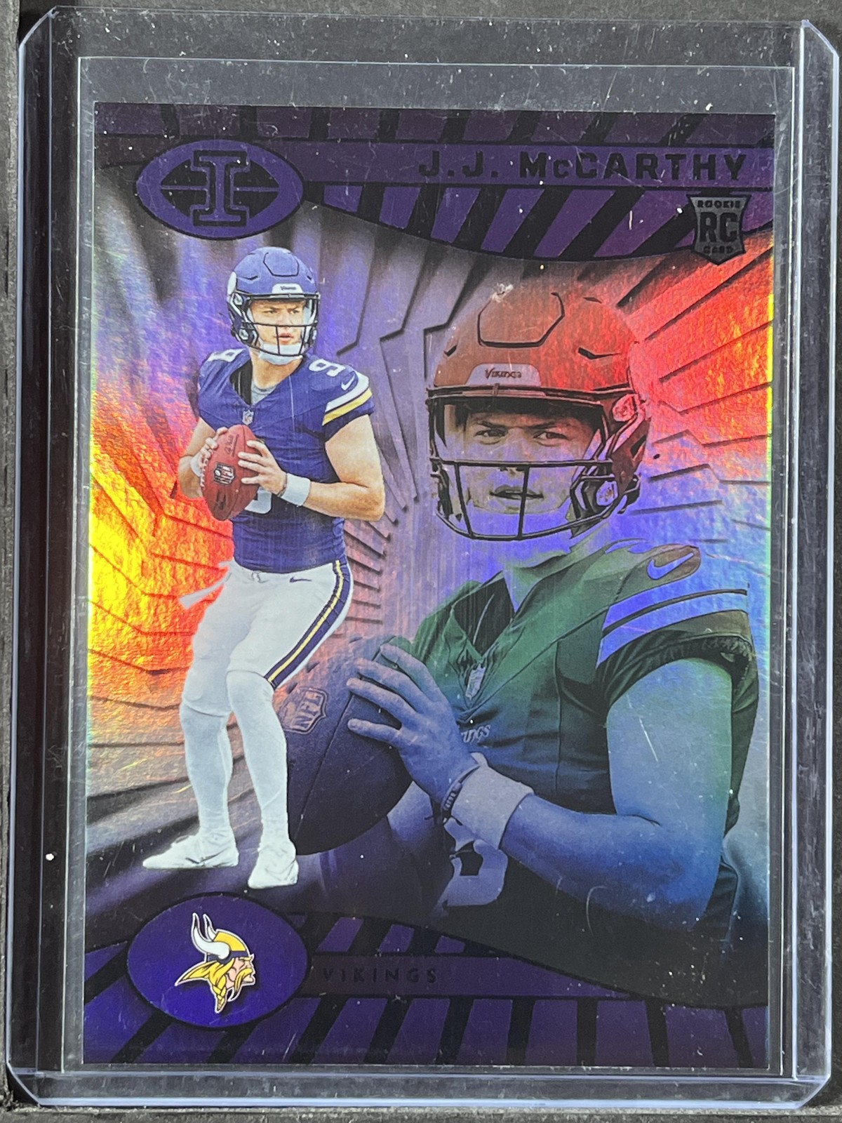 2024 Panini Illusions #100 J.J. McCarthy Retail 250009