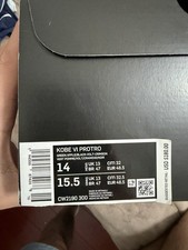 Nike Zoom Kobe VI Protro Low Grinch CW2190-30...