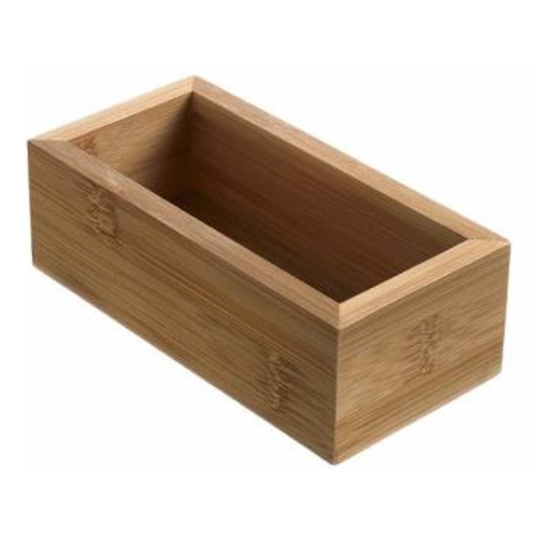 Asia Buffet Container In Bamboo 7.7x15.3x5h Cm Leone | Bag Holder