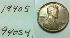 1940 S ; Wheat Penny ; good condition #940S4