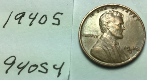 1940 S ; Wheat Penny ; good condition #940S4