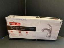 Delta 15770LF Portwood Single Hole Single-Handle Bathroom Faucet in Chrome