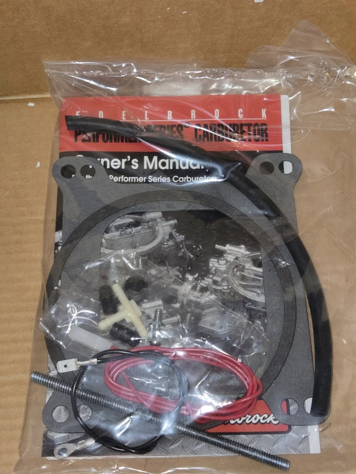 Edelbrock 1406 Performer 600 CFM 4 Barrel Carburetor, Electric Choke Made in USA - Image 3 of 4